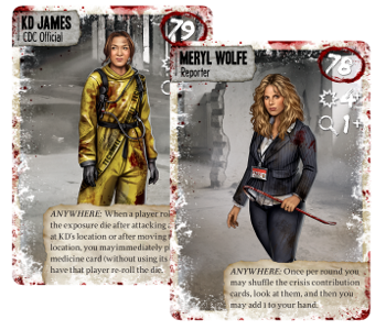 dead of winter characters