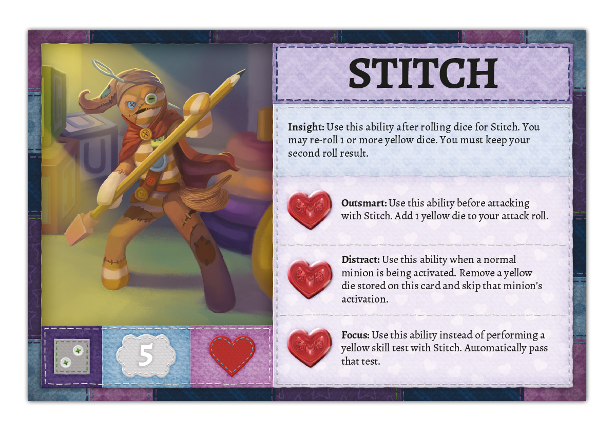Stitch Character Card