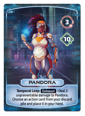 Pandora Hero Card