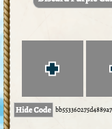 hide code